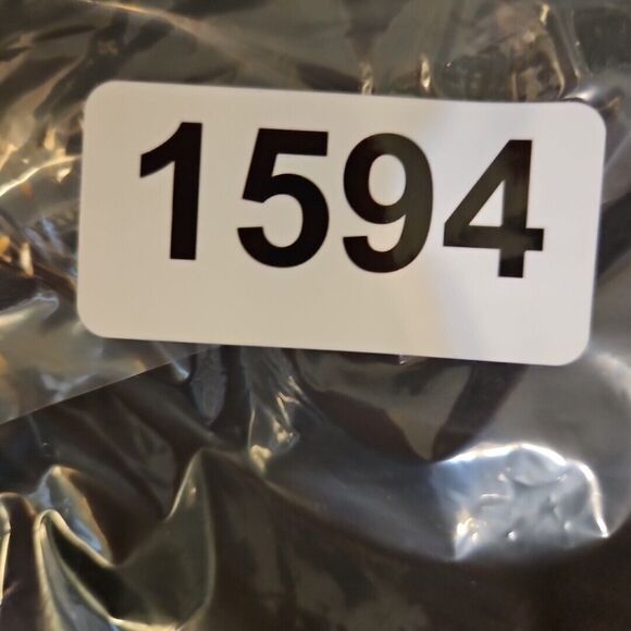 Elliott Men's Xl Long Sleeve Black Button Down Shirt Vintage Rayon - Picture 11 of 12